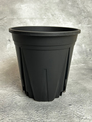 すくすくいい根ポット  5号 黒 (BK)1個 進化したスリット鉢　