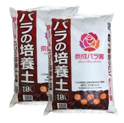 京成バラ園の土　18Lｘ2袋セット　薔薇　送料無料