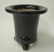 京楽焼鉢　万年青　3.0号
