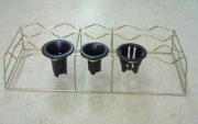 万年青掛け　3.3号用　10個掛け 62.5x25x13.5cm(H)