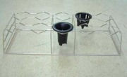 万年青掛け　3.5号用　10個掛け 62.5x26.7x13.3cm(H)