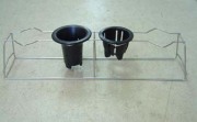 万年青掛け　4号用　4個掛け 63x13.5x13.5cm(H)