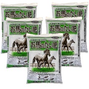 【送料無料】新お馬のたい肥　20Lx5袋　お馬の堆肥　馬糞　馬ふん