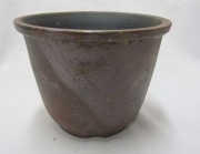 朝顔鉢　丹波鉢　6号　登り窯　丹波立杭焼