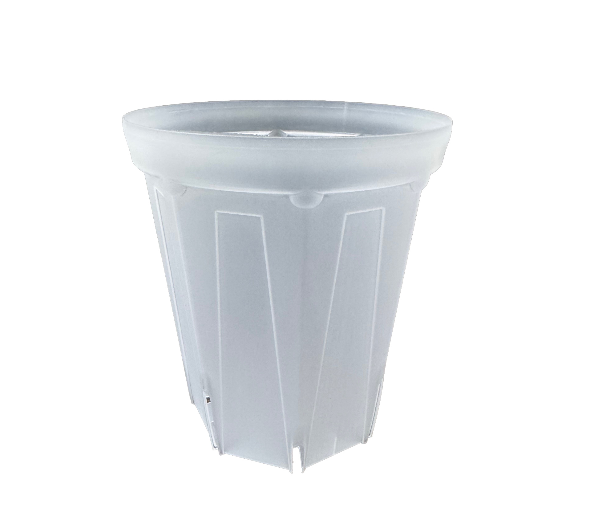 ネガミエル　半透明スリット鉢　プラ鉢　18ｃｍ ロングタイプ　6号10個