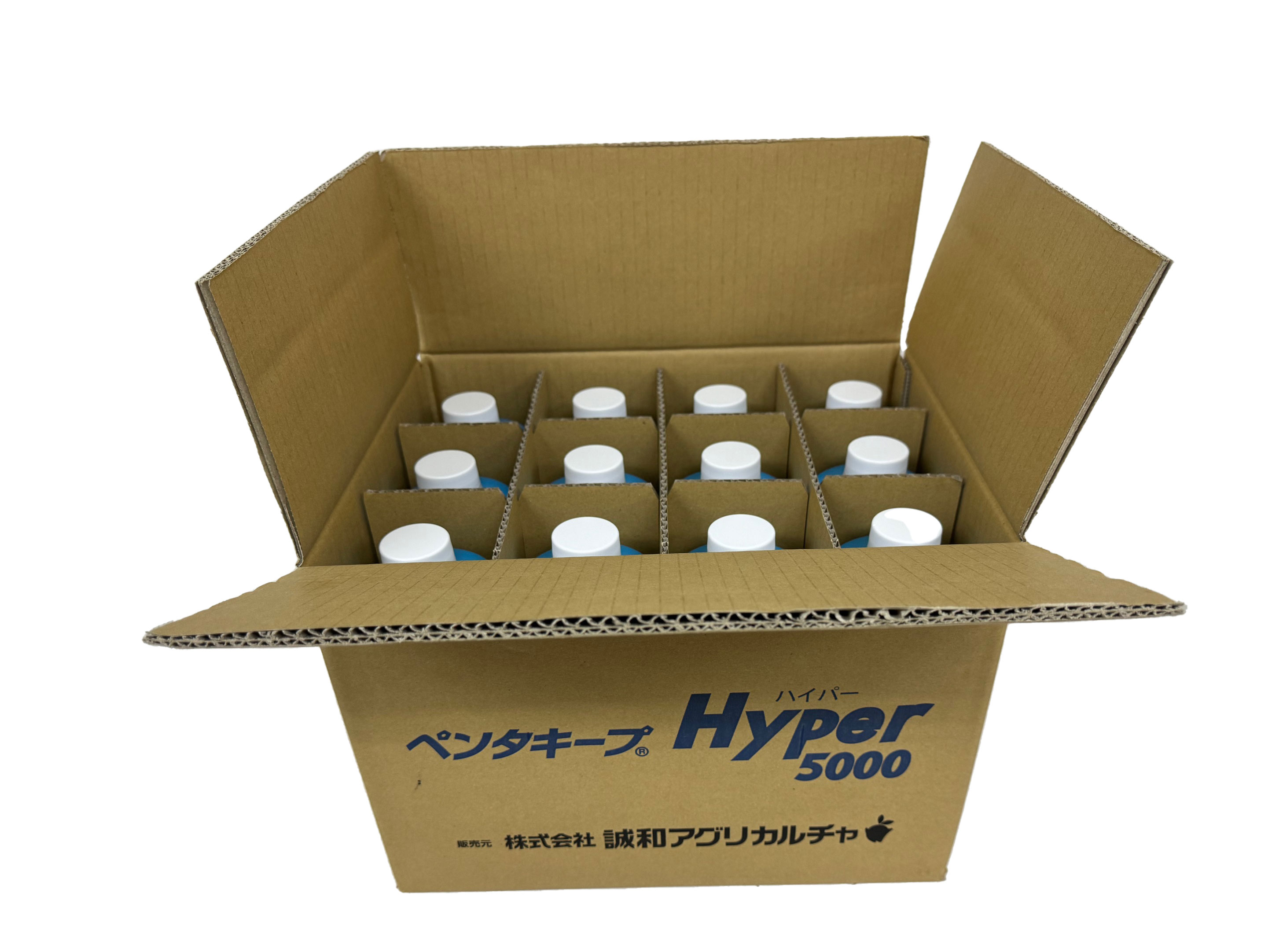 【送料無料】 ペンタキープ Hyper5000 12.6kg　（1.05ｋｇｘ12本）　 ALA 配合
