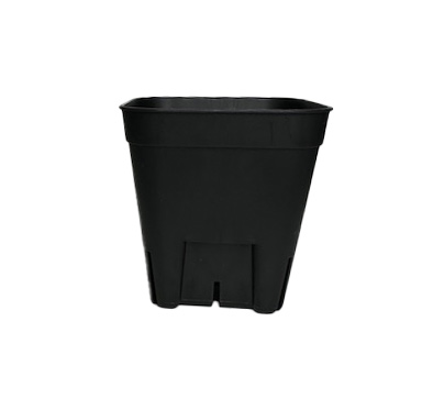 プレステラ 通常型 黒 75 スリット入りプラ鉢 1600個セット