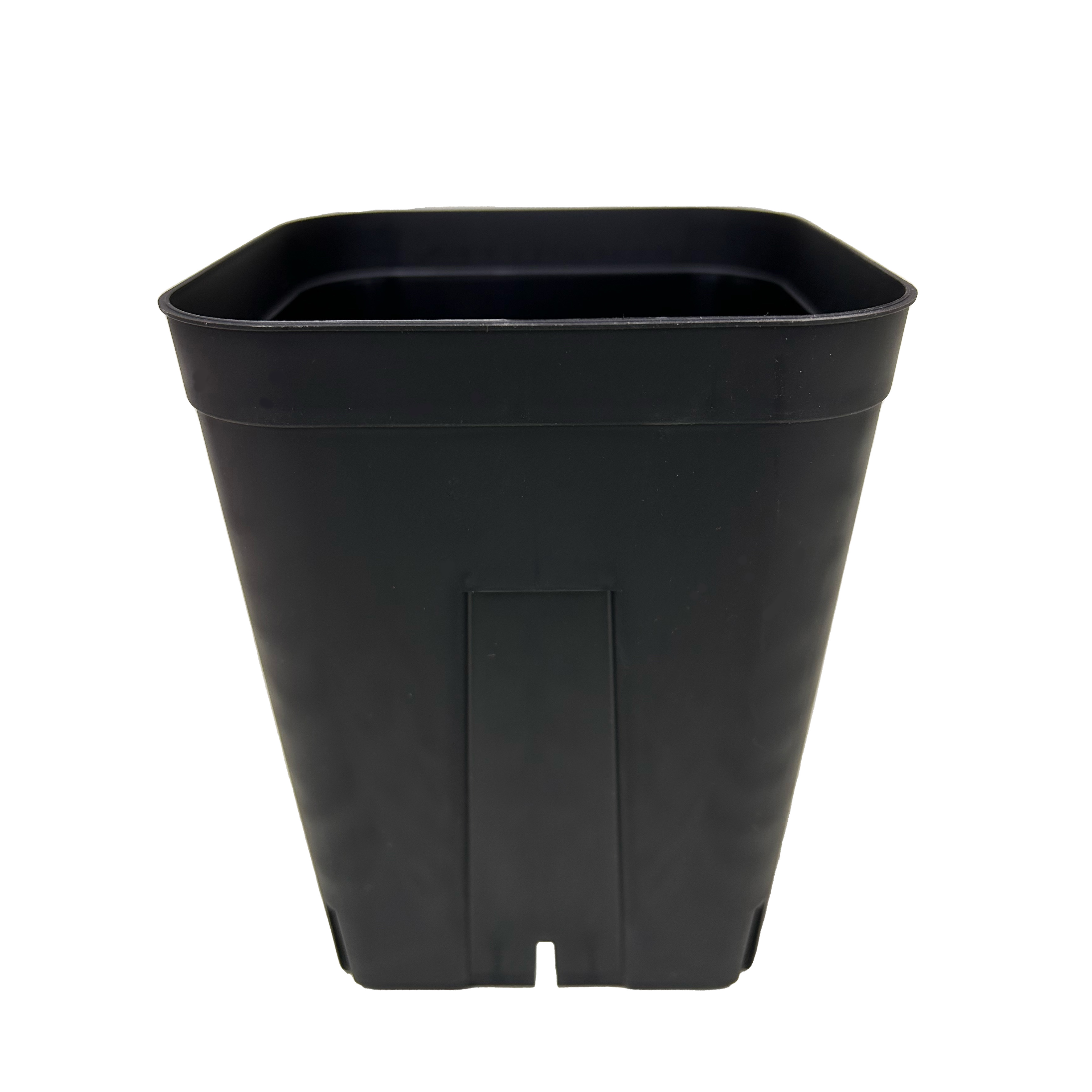 プレステラ深鉢 150  黒（ブラック)　10個セット　スリット入りプラ鉢