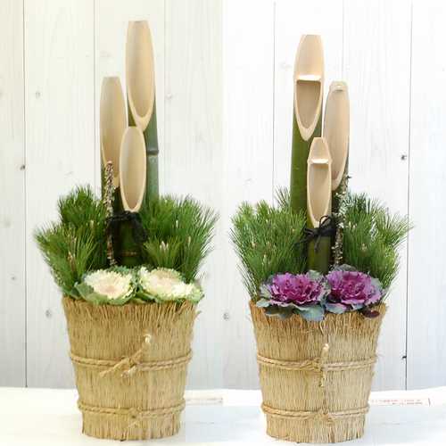 日本の門松 彩り100cm｜販売・通販 全国発送【大きな観葉植物専門店