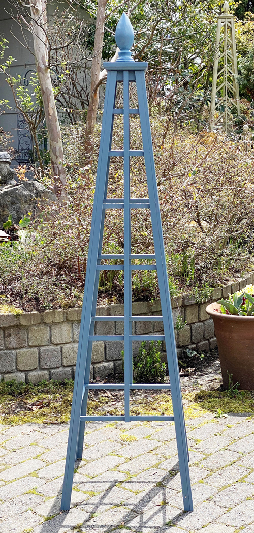 木製オベリスク ピラミッドタイプ 「リーフ」サイズ：WM（高さ168cm