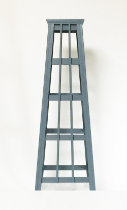 フラワースタンド オベリスクタイプ　Ｔモデル　　サイズM(高さ103cm,天面23cm角、底面37cm角）