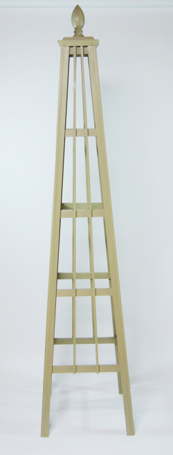 オベリスク　ピラミッドタイプ　「シンプルロッド２」サイズ：L（高さ１92cm、幅４３cm、奥行き４３cm）