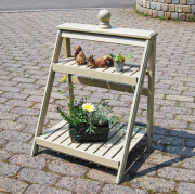 フラワースタンド　2段モデル（サイズ幅約５０cm、奥行約３７ｃｍ、高さ約７０ｃｍ）