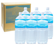 【５年保存】 防災水　2L　6本詰