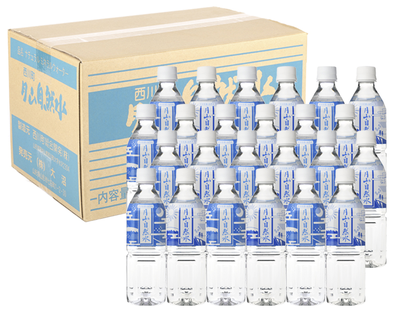 月山自然水　500ml　24本詰