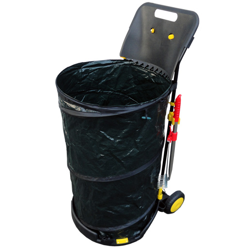 ガーデンダストカート  レーキ付 AGD-160L アルミス