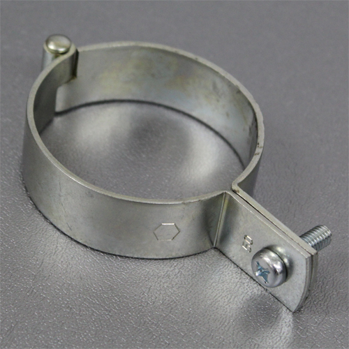 【コバッシャー】鋼管用 ガスバンド 50A（内径60.5×T2.0×W20）200個入[ガス配管用バンド]