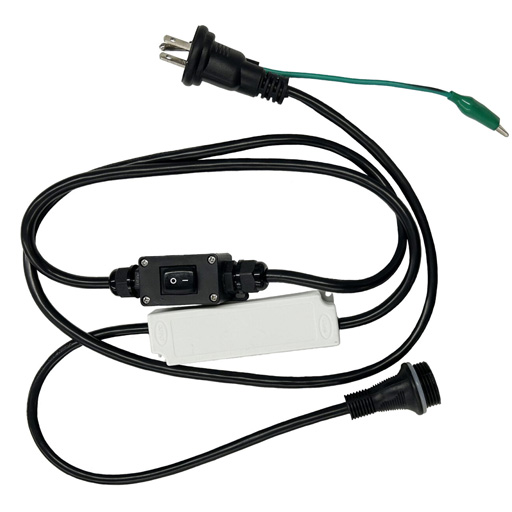 LEDスネークライトPRO用 スイッチ付電源コード  PSL-PRO-SW  プロモート [個人宅宅配不可]