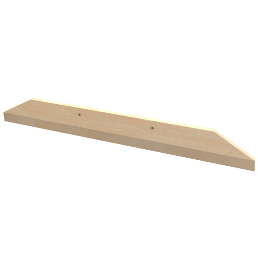 シモダトンボ専用　引板（木製：ブナ材　75cm）750×85mm  SH111-07  アイデアサポート