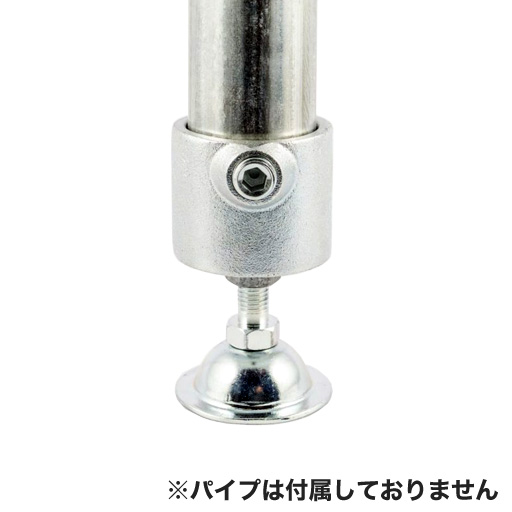 水平調整金具 500kgタイプ S-15-1A-500ジョイント工業 締付：ホーローセット イモネジ