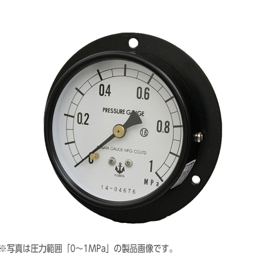 木幡計器製作所 圧力計 真空計 φ75／D型 DU 3／8 75 -0.1 - 0MPa