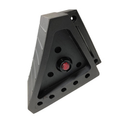 4t車用タイヤ止め タイヤストッパーLED＋　（1個）  AR-4057  アラオ