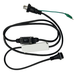 LEDスネークライトPRO用 スイッチ付電源コード  PSL-PRO-SW  プロモート [個人宅宅配不可]