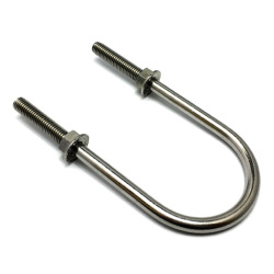 単管接続用 単管専用U字ボルト 長さ125mm ステンレス製 28S-U-125 SUS ジョイント工業 単管2本直交用