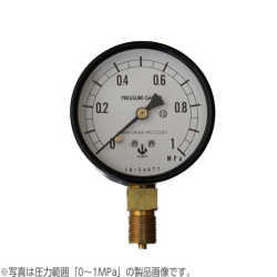 木幡計器製作所 圧力計 連成計 φ75／A型 AT 3／8 75 -0.1 - 0.6MPa