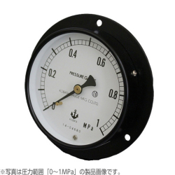木幡計器製作所 圧力計 真空計 φ100／D型 DU 1／2 100 -0.1 - 0MPa