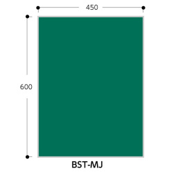 スチール製黒板 ジャパンゴールド 無地 BST-MJ 60×45 タテ ハイビスカス