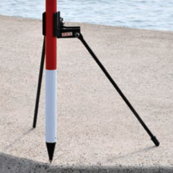 ポールホルダー 二脚タイプ PH-2S 脚長490mm ハイビスカス