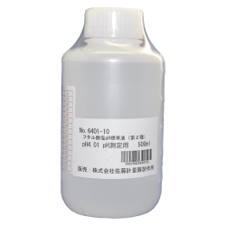 佐藤計量器 pH計 標準液 フタル酸塩標準液 pH4.01 6401-10