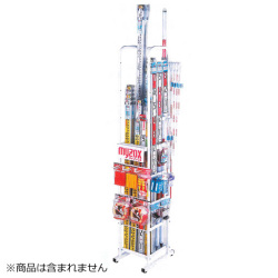 陳列用収納スタンド　MSS-03　W295×L375×H1610mm