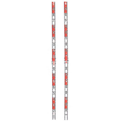 二ツ折標尺　64mm幅　LR-22　2m×２ツ折り
