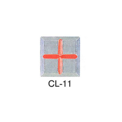 ダイドーハント クリアーライン 埋込タイプ CL-11 50×50×10／4枚入