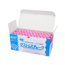日本理化学工業 ダストレスチョーク72本入 DCC-72-R 赤