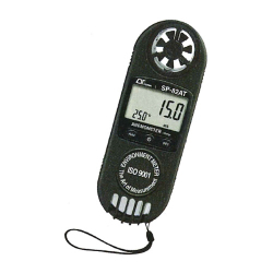 ポケットサイズマルチ風速・風量計 SP-82AT 0.4~20.0m／s マザーツール