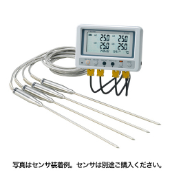 4チャンネル温度ロガー SK-L400T 本体のみ 佐藤計量器