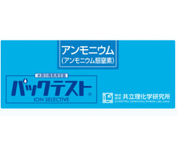 パックテスト 標準タイプ 50回用 アンモニウム／アンモニウム態窒素 WAK-NH4-4 共立理化