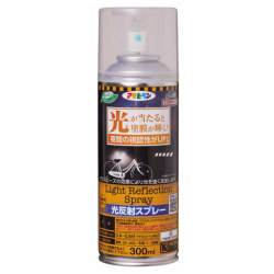 光反射スプレー白／6本入  アサヒペン