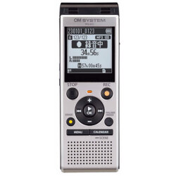 ICレコーダー シルバー 4GB アルカリ電池  WS-882  OM SYSTEM
