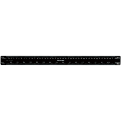 A列用 コピー三角スケール 30cm 黒 27-0770