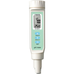 ペンタイプpH計 測定範囲：pH/0.00~14.00pH 温度/0.0~50.0℃ SK-662PH