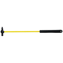 グラス柄タル検ハンマー 全長45cm・全質量約230g 01625