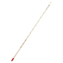赤液棒状温度計 30cm 0~100℃ JC-2080