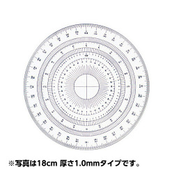 分度器 (アクリル製)