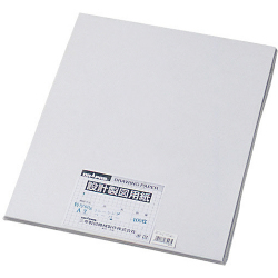 トレーシングペーパー カット判・艶消 中厚口 A3規格 50g／m2 100枚入 No.83-223
