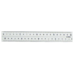 直定規 ILS ゼロシリーズ 20cm 幅30mm 厚さ2mm No.15-505