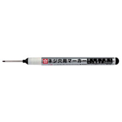 ネジ穴マーカー細字 黒(12本入)    KPKL-S＃49  サクラクレパス